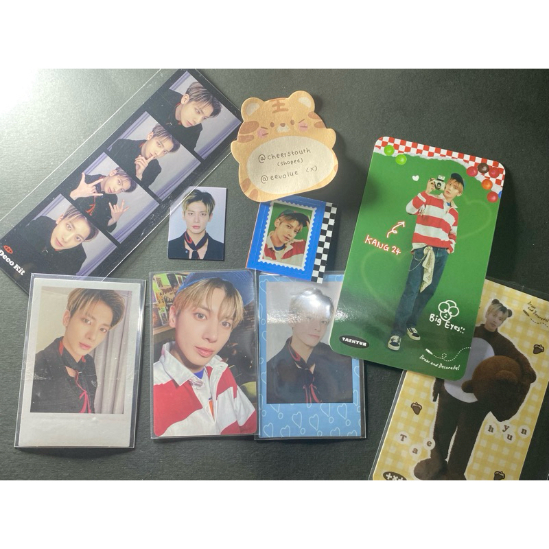 TAEHYUN DECO KIT 2022 TXT PHOTOCARD PHOTOSTRIP POLAROID DECOCARD STICKER PAS PHOTO