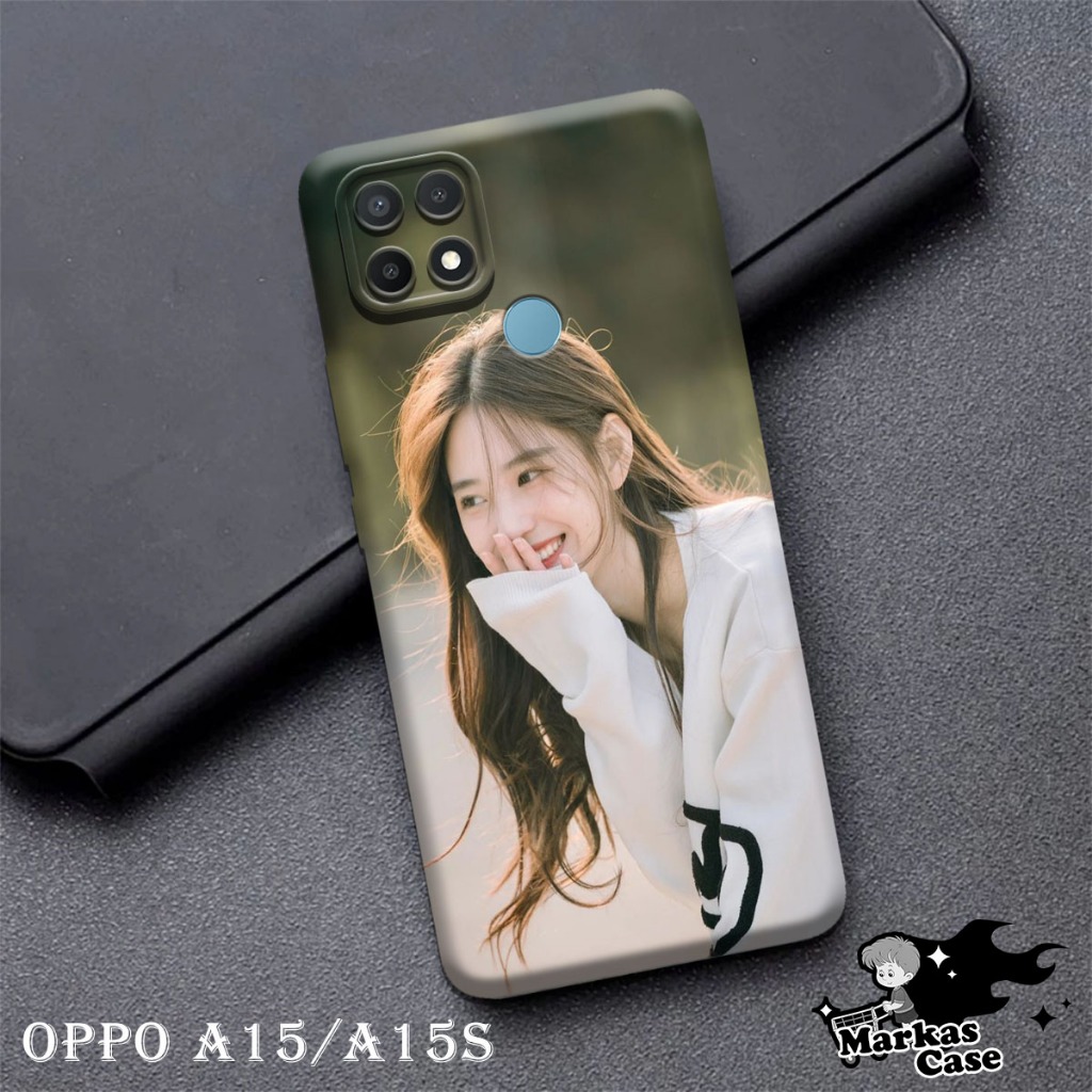 Markas Custom Case Foto Kompatible Untuk Oppo A15 - A15S Fashion Case Pelindung Hp, Casing Handphone