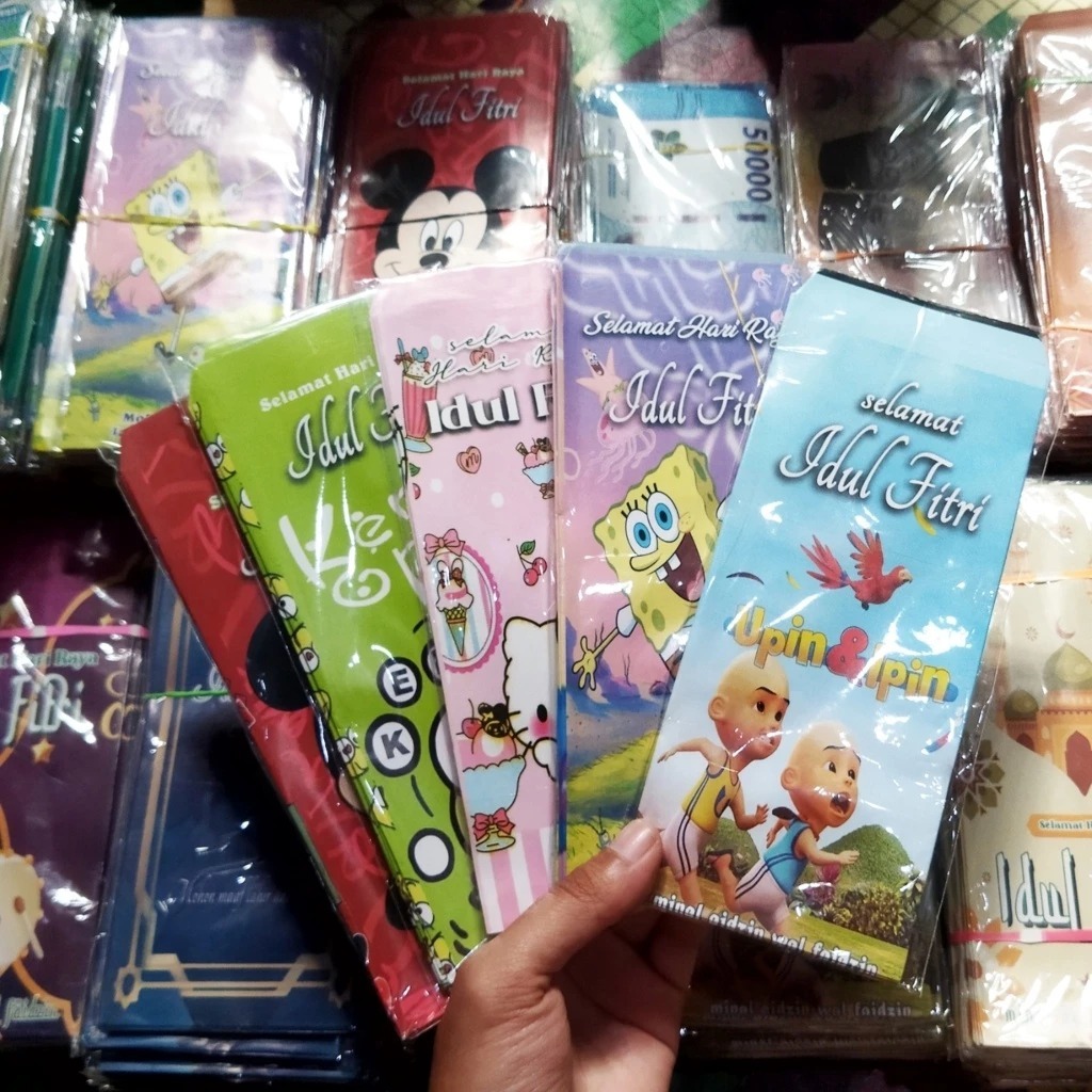 

Amplop JUMBO isi 10 uang tidak ditekuk 7x19