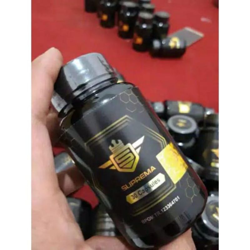 Obat Herbal Suprema si Kapsul Pembesar Pemanjang Vital Kelamin Pria Original
