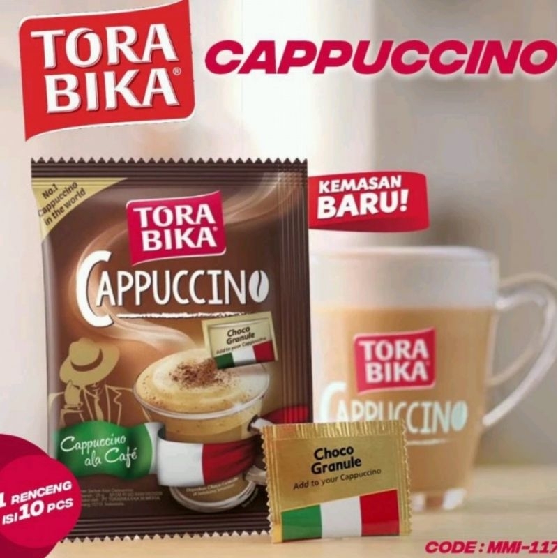 

Torabika Cappuccino Choco Granule 25gr 1 Renceng (10pcs)
