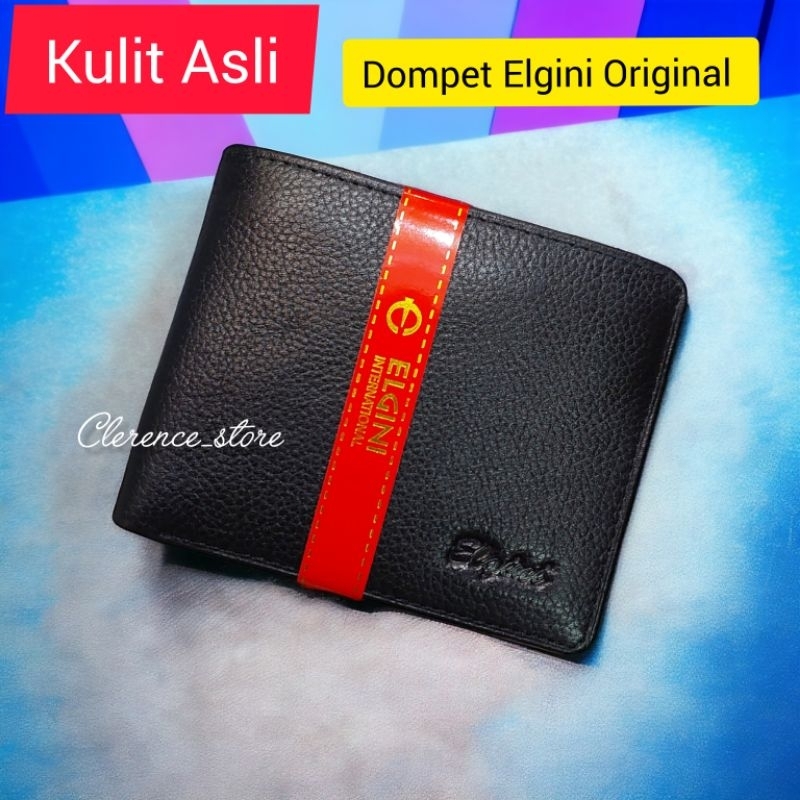 PROMO Dompet Pria Kulit Asli - Dompet Elgini Original 69525