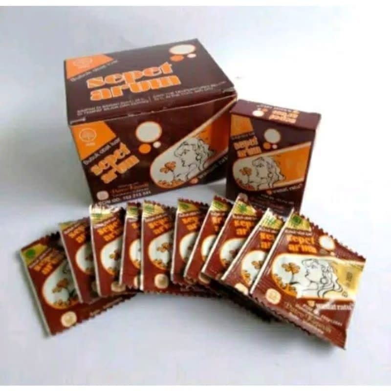 sepet arum isi 100 bungkus serbuk cebok perapat miss v