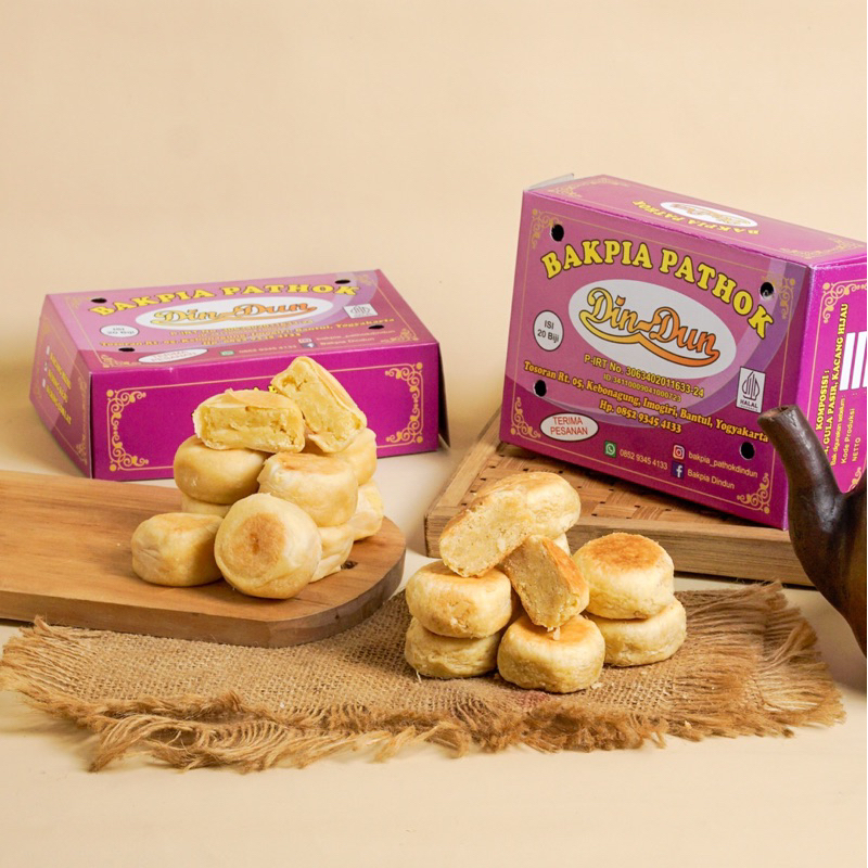 

Bakpia Kacang Hijau Basah Khas Jogja