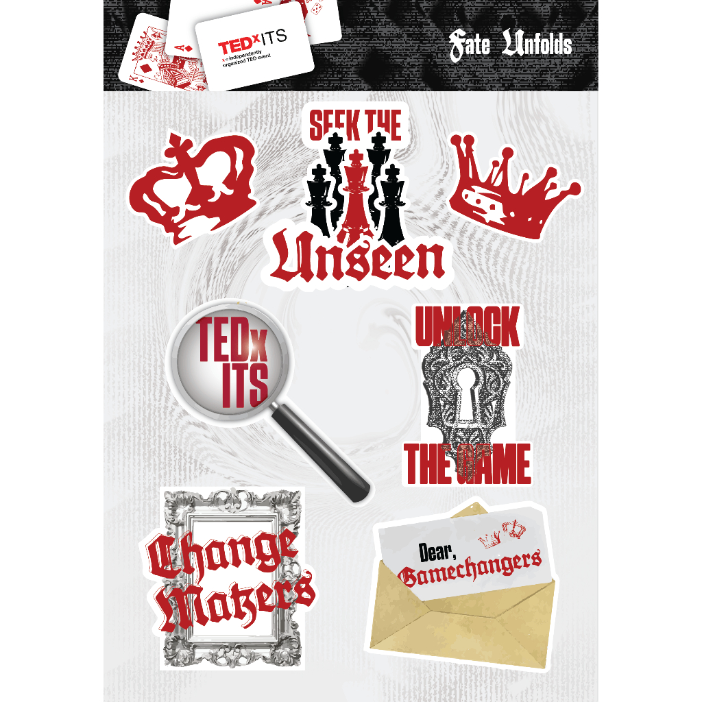 

Sticker Pack | TEDxITS 2025 Official Merchandise
