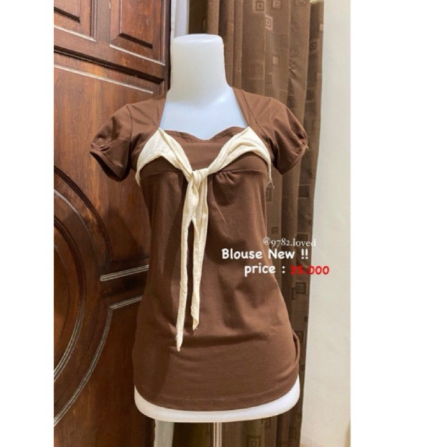 blouse coquette vintage