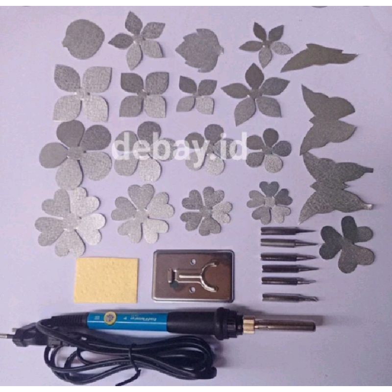 

cetakan corsase + solder satu set 5 mata