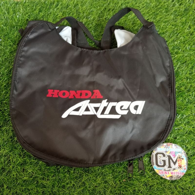 Tas rain cover sarung keranjang tengah plastik Honda Astrea grand impresa