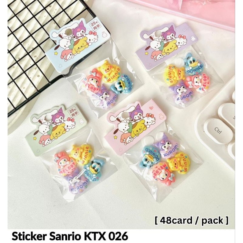 

Stiker 3D Capybara/Sanrio/Accecories/Stationary