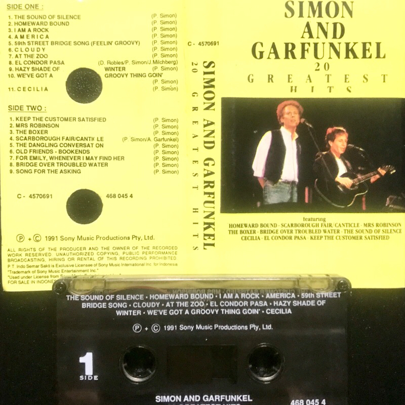 KASET PITA SIMON AND GARFUNKEL