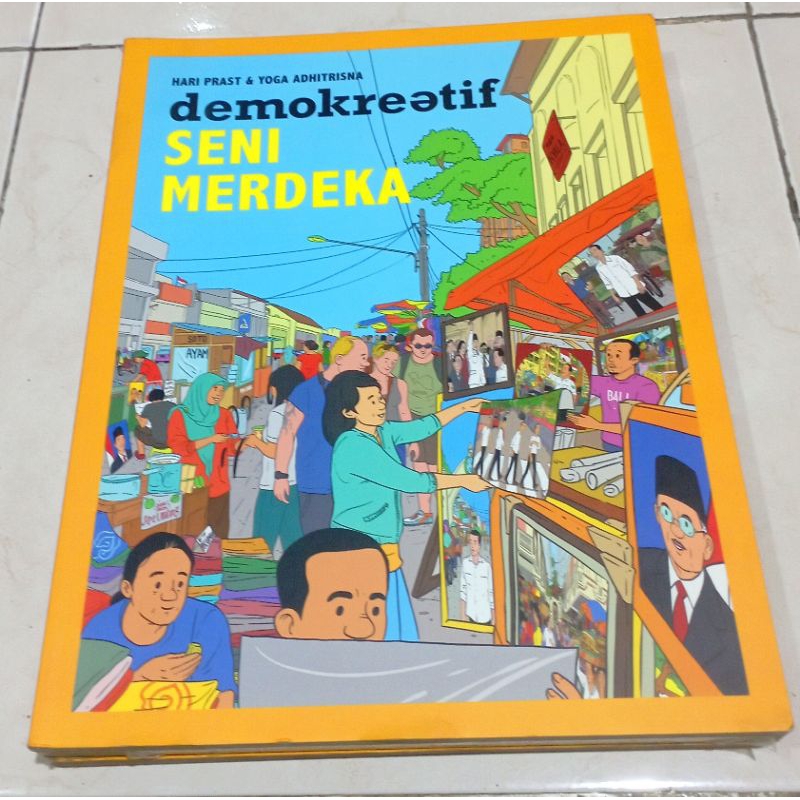 ( OBRAL ) BUKU SASTRA SEJARAH SOSIAL POLITIK // DEMOKREATIF SENI MERDEKA // ORIGINAL