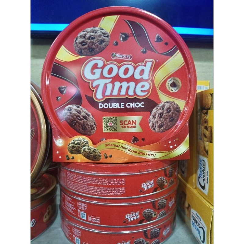 

GOOD TIME ASSORTED COOKIES TIN 256 GR
