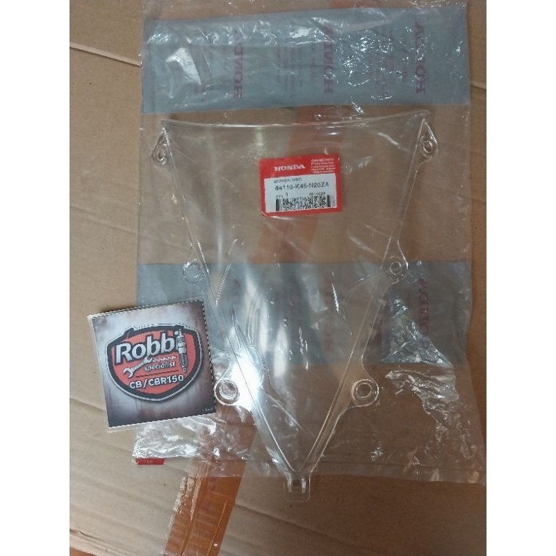 64110-K45-N20ZA Screen Wind Visor CBR150R K45a Lokal Original