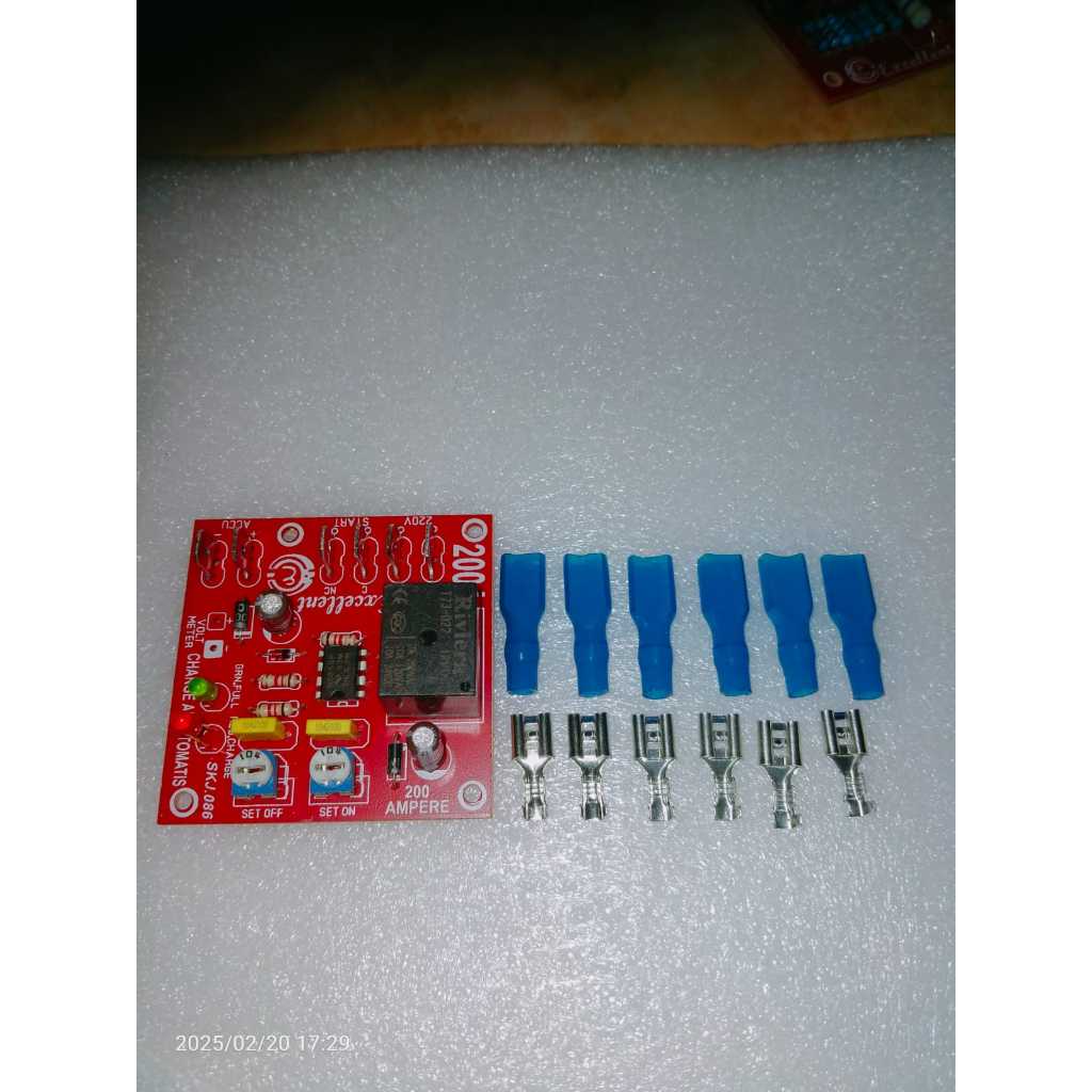 KIT AUTOMATIC MODUL CHARGER ACCU/AKI 200A PLUS SKUN FEMALE