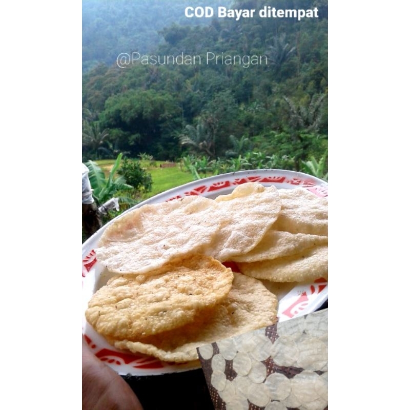 

Opak Ketan Gurih Nikmat Renyah per ½KG Tasikmalaya GnCakrabuana