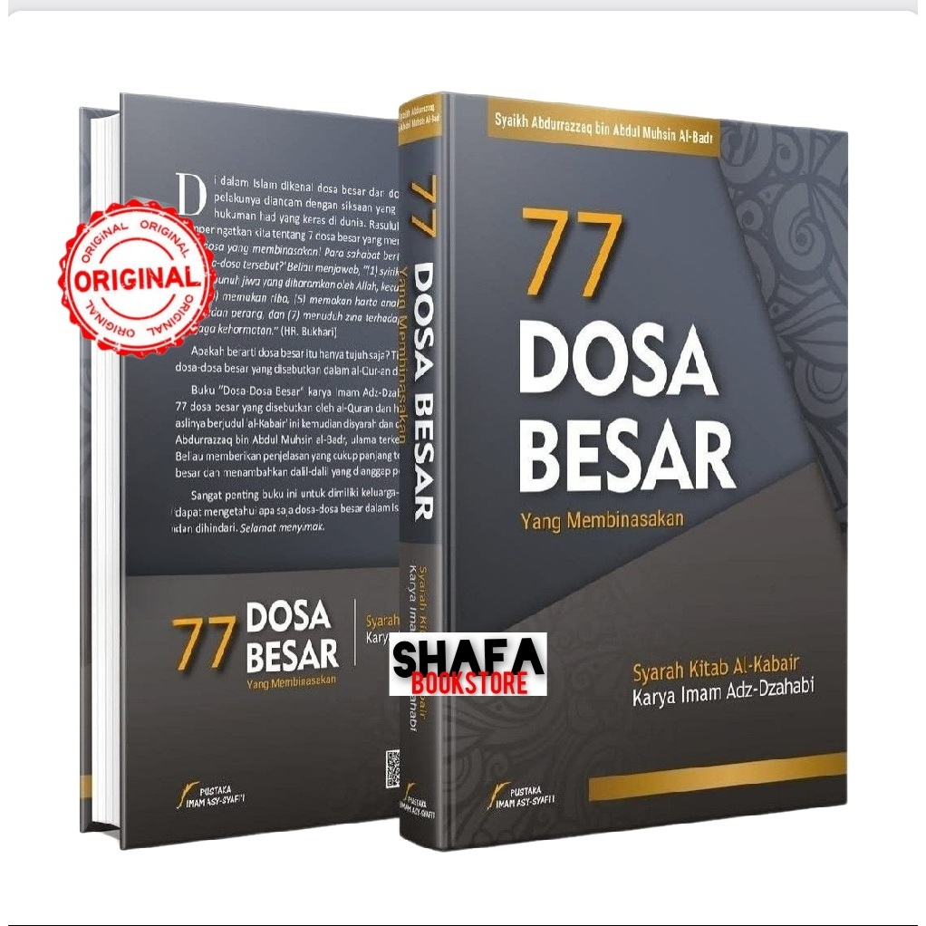 Syarah Al Kabair Imam Dzahabi ORIGINAL 100% 77 dosa besar yang membinasakan