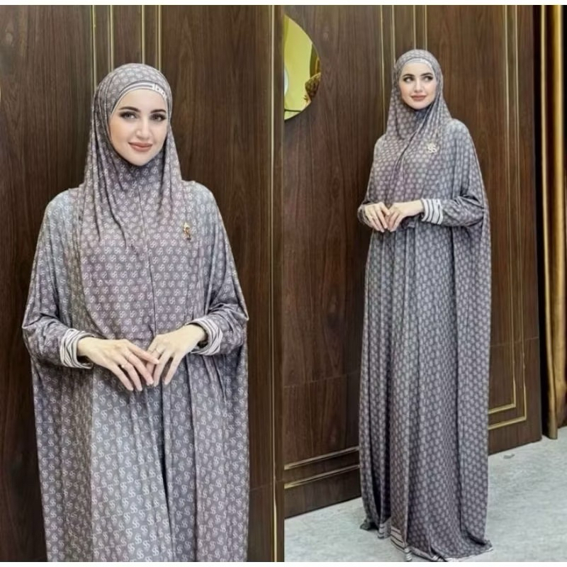 Dress set Abaya Kaftan monogram Jumbo ORIGINAL SHELLASAUKIA