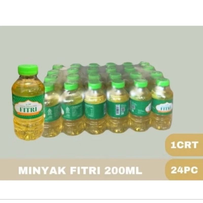 

MINYAK GORENG FITRI BOTOL 200ML DUS (ISI 24 BOTOL)
