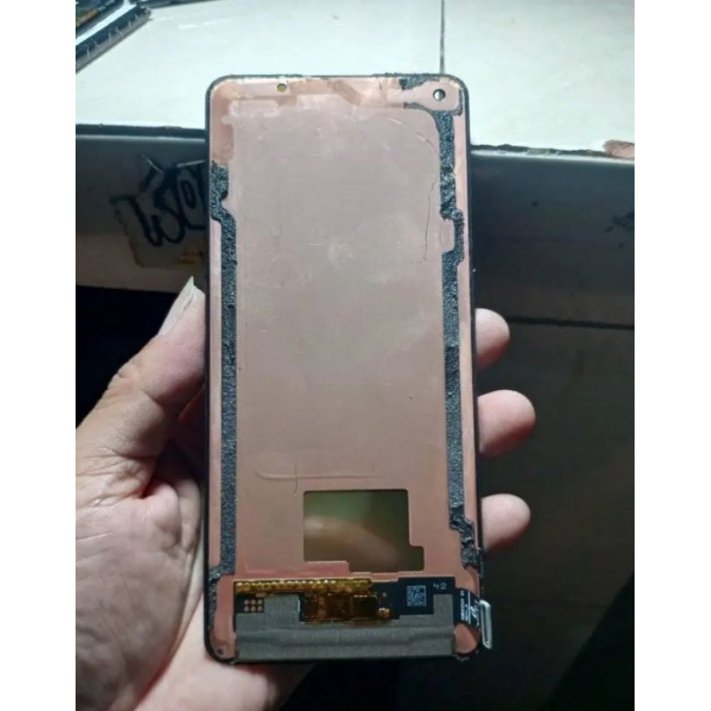 lcd copotan Oppo Reno 4 pro minus garis