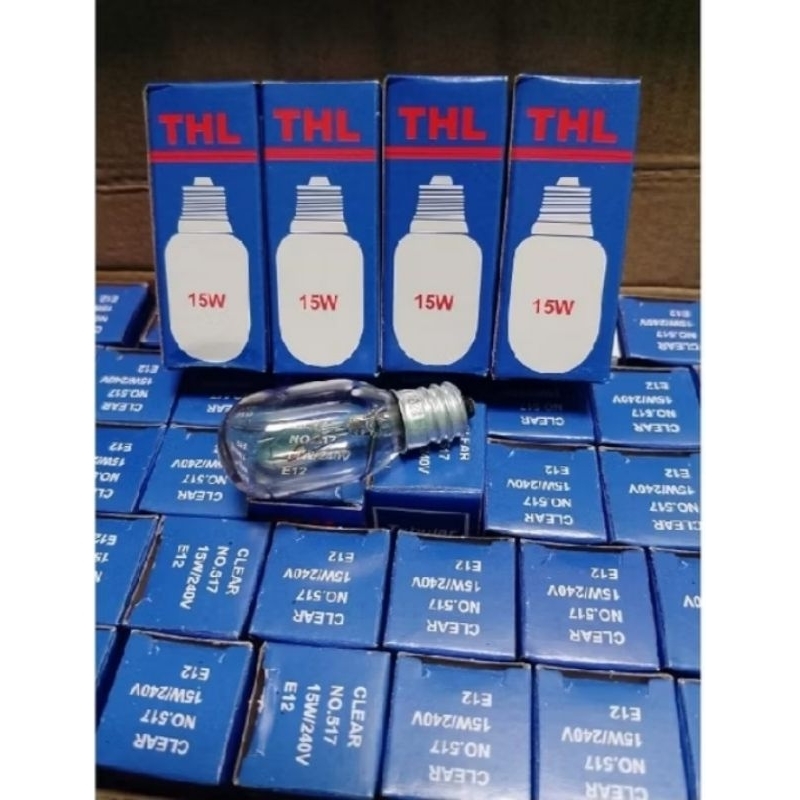 AMPU KULKAS BOHLAM KULKAS TIPE  E-12  15 WATT