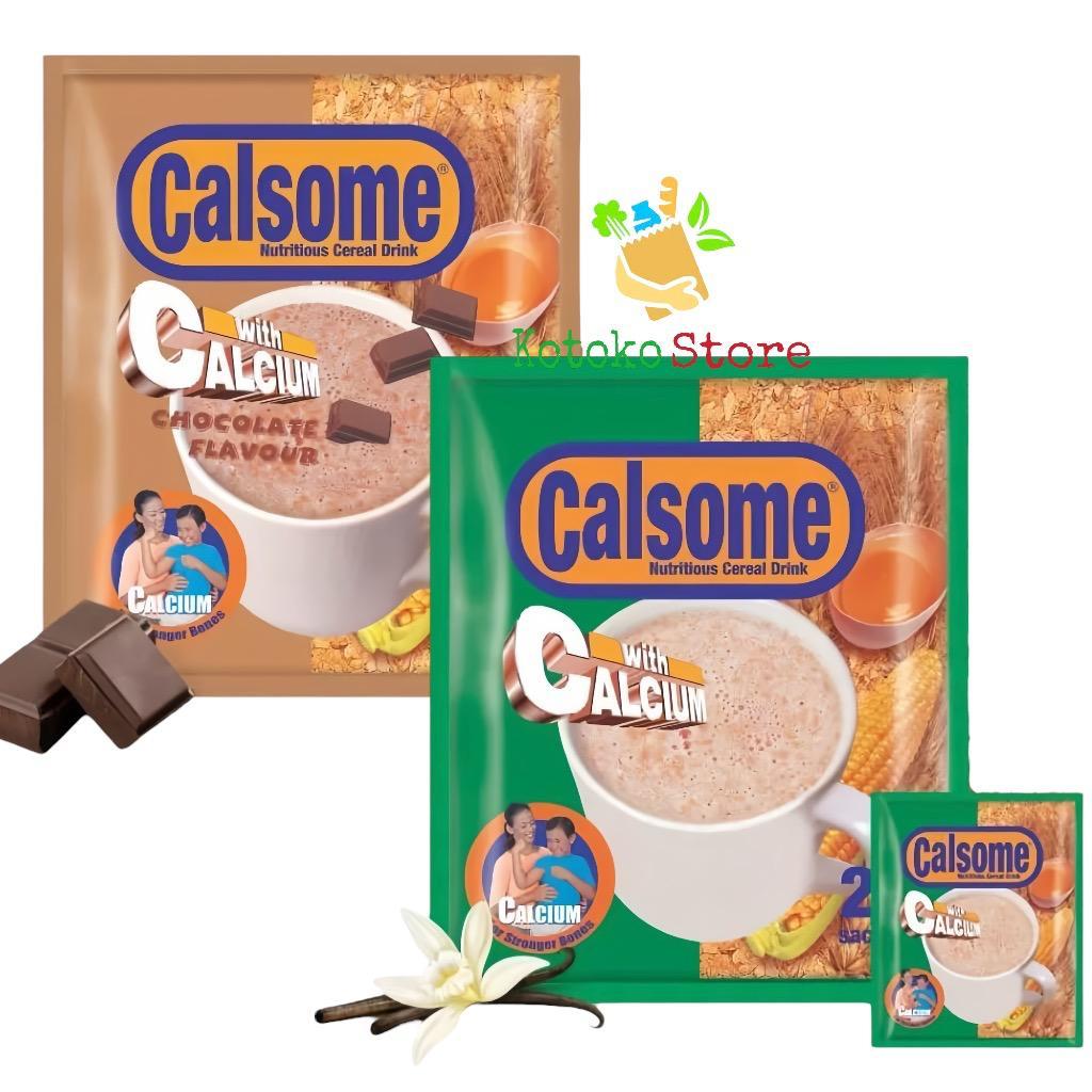 

Calsome Nutritious Cereal Drink / Calsome Instant Cereal Drink / Calsome Minuman Sereal
