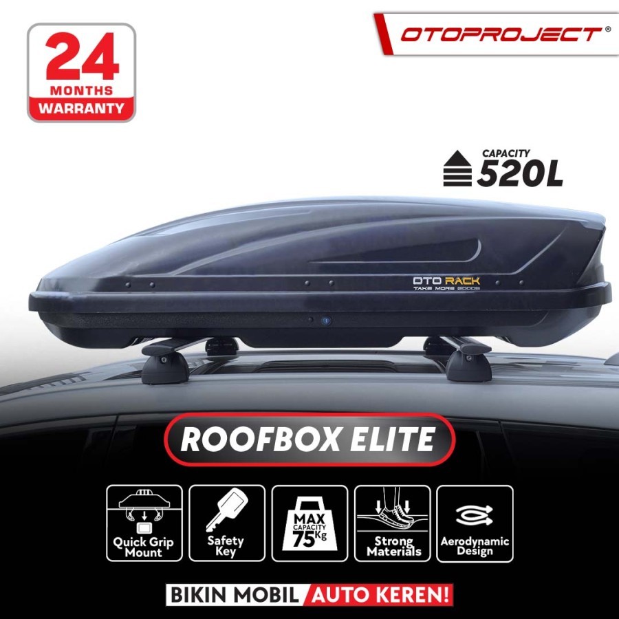 Promo Ramadhan Roof Box / Roofbox Otorack Premium Elite Style 480 L Otorack