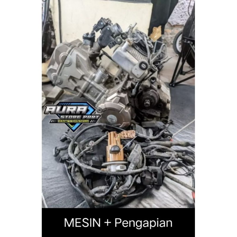Mesin engine CBR 150 R Led Fullset ful pengapian Sesuai foto CBR k45n k45r k45g