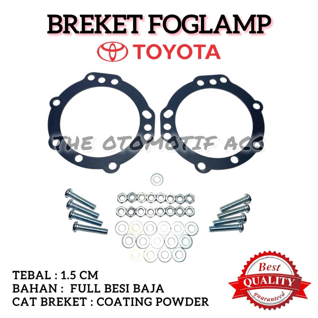Bracket Foglamp Projie 3inc PNP Brecket Avanza Calya Agya Raize Rush Xenia
