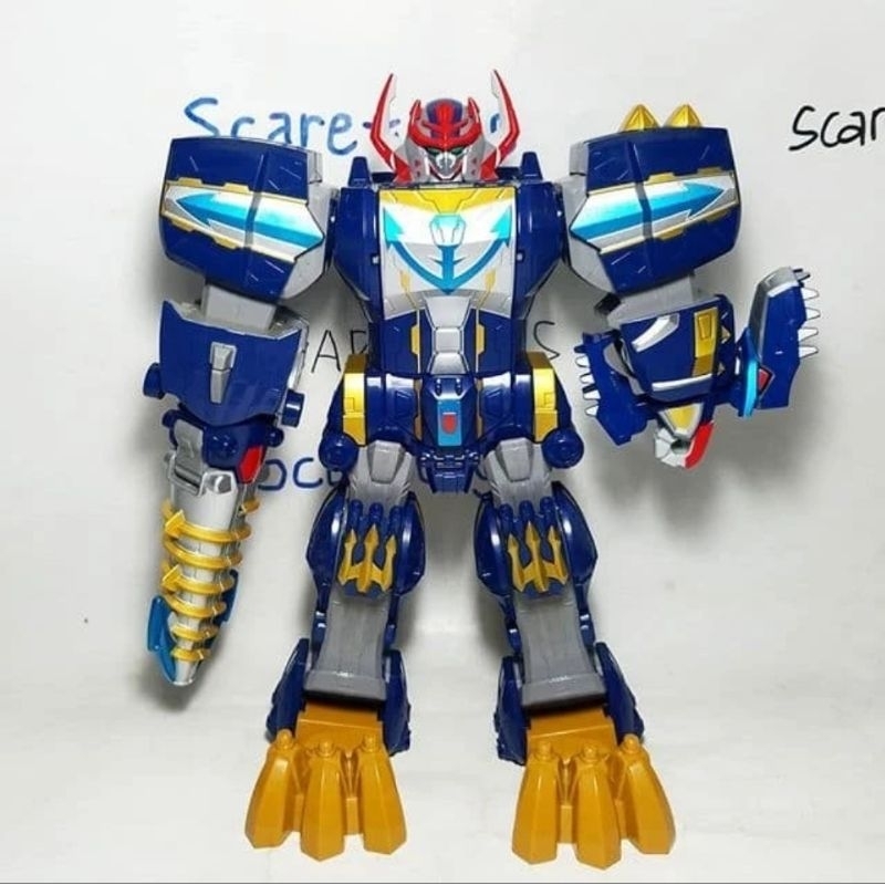 DX Gozyujin Megazord Sentai Gokaiger Power Rangers Megaforce Qrex Zord