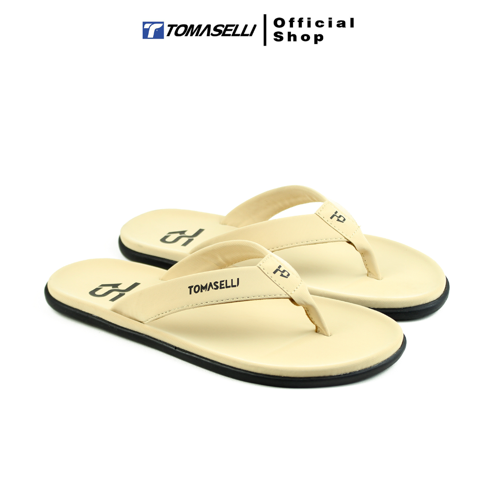 Tomaselli - Sandal Cowok Distro Keren Original 100% Terbaru 2025 RS Vittoria Coffee latte