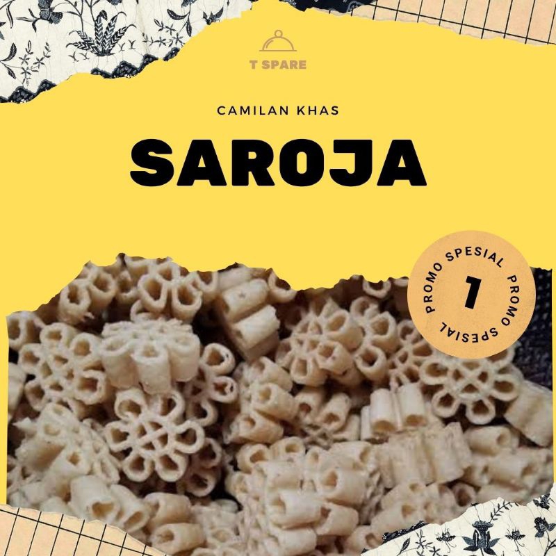 

Camilan Saroja 1kg Asin