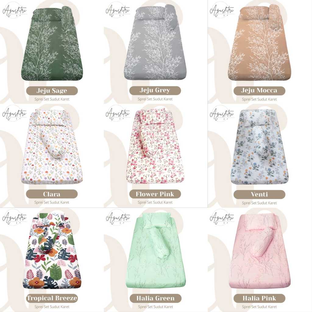 Sprei Single Bed 100x200x30 Aesthetic