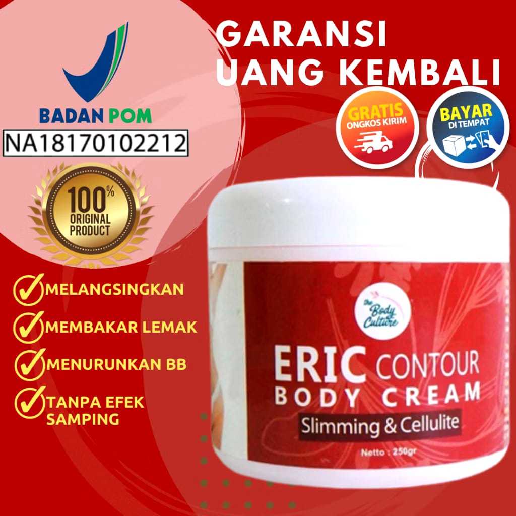 ( BPOM ) NEW DR ERIC CONTOUR BODY CREAM