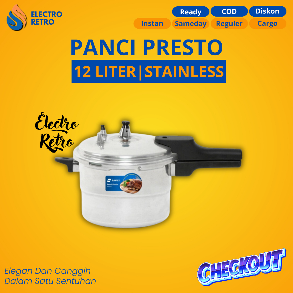 PANCI PRESTO 12 LITER SANEX PANCI PRESTO SANEX12L PANCI PRESTO JUMBO