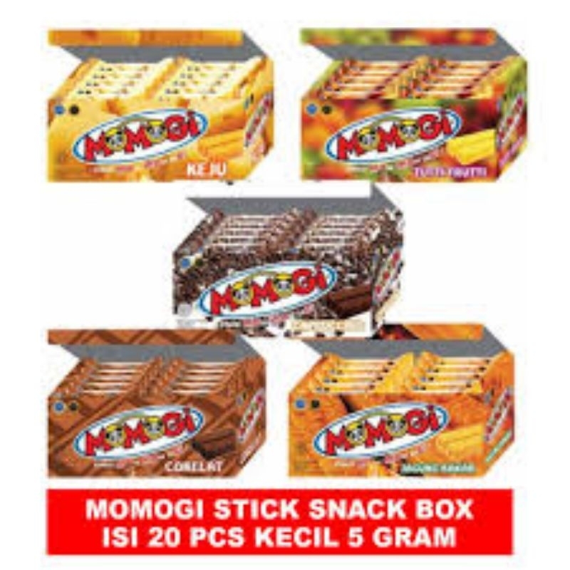 

momogi 500 momogi snack box coklat jagung bakar