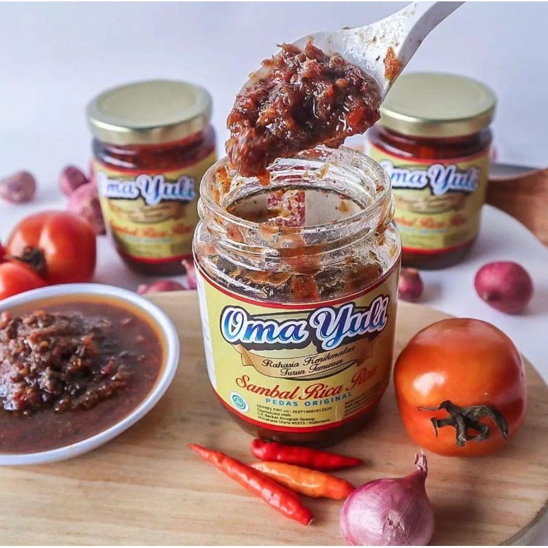 

Sambal Rica Roa Oma Yuli 210 gram