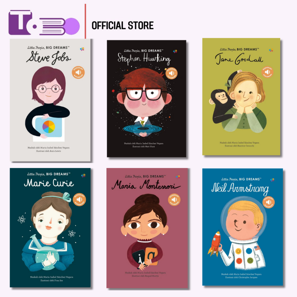 Buku anak seri : Little People Big Dreams - Little People Big Dreams