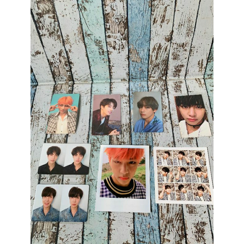 Taehyung Jungkook Photocard PC BTS Tear O