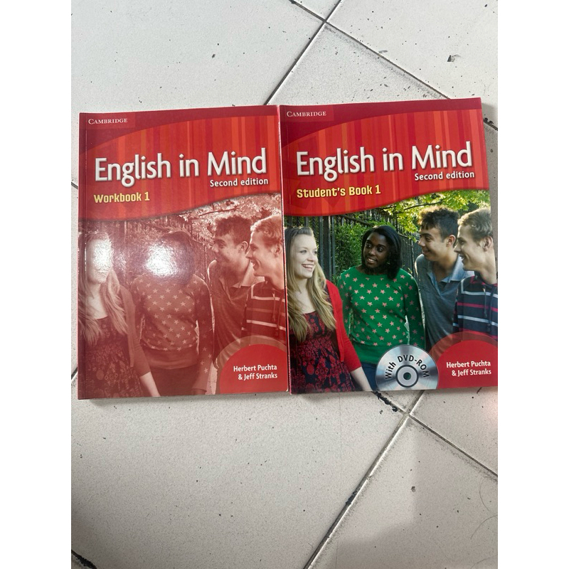 buku second cambridge english in mind 1 studentbook&workbook satu paket