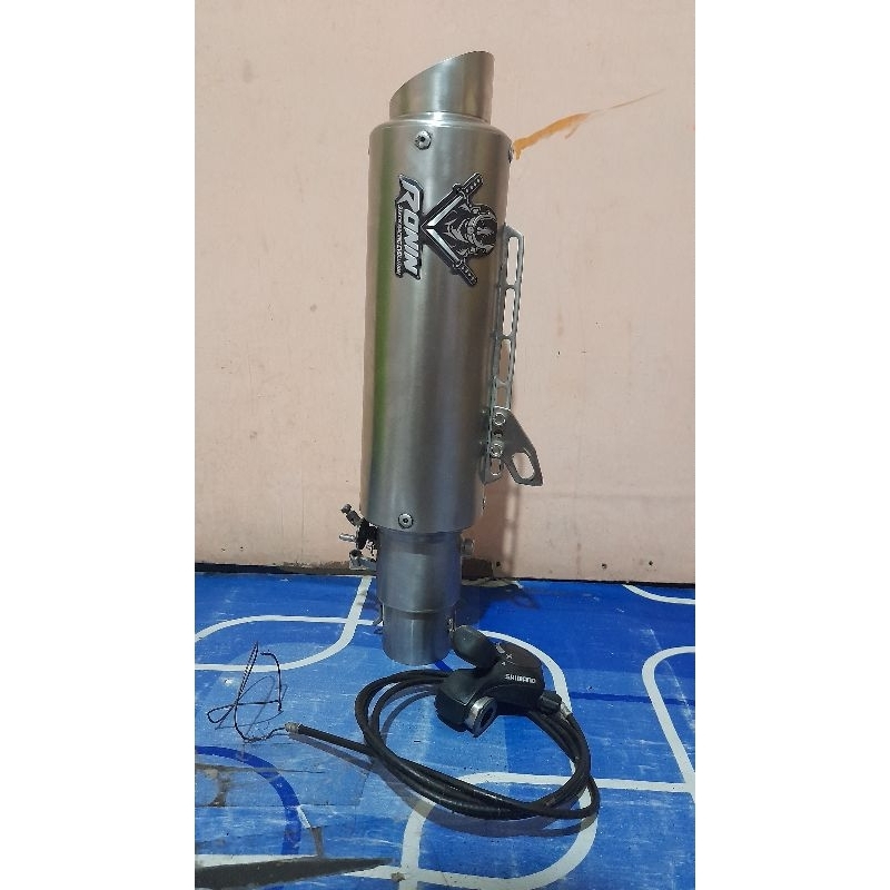 Silincer Knalpot Ronin Katana Original 3 Tech Racing