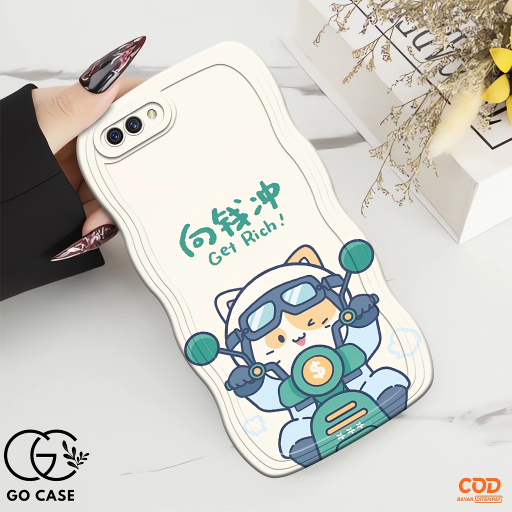 Softcase Casing Hp Oppo A3S Gelombang Softcase Oppo A3S Gelombang - Soft case Handphone - Kesing - S