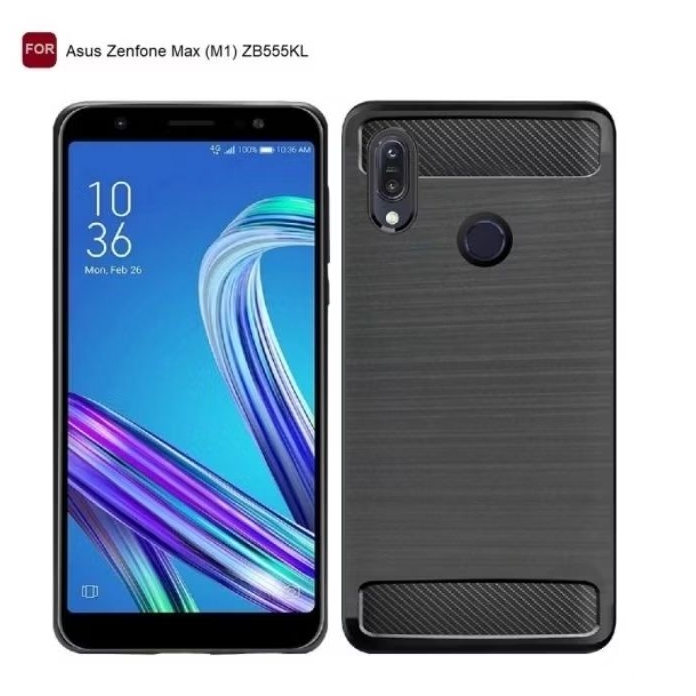 Case Ipaky Asus Zenfone Max M1 / ZB555KL / X00PD Casing Atau Kondom Semi Hardcase Softcase Aero Fuse