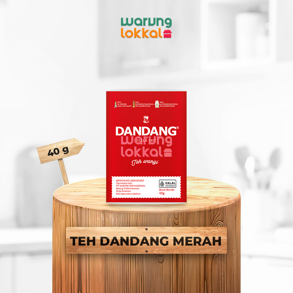 

Dandang Teh Wangi Merah 40g - Warung Lokkal