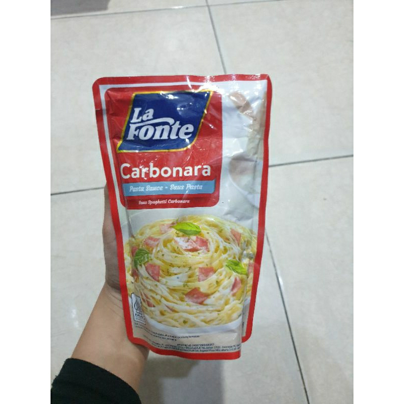 

La fonte carbonara 315gram [Dos=12]