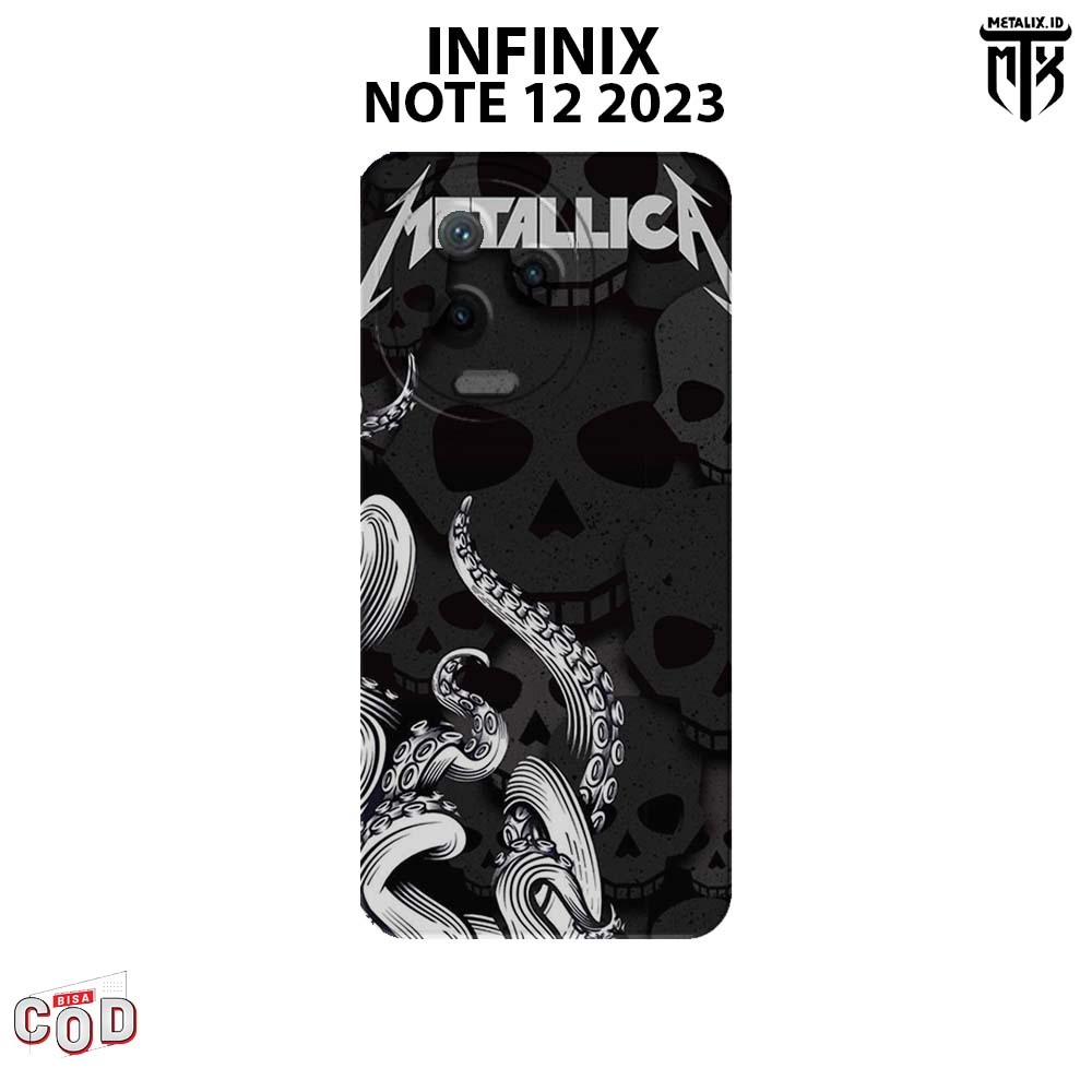 Casing INFINIX NOTE 12 2023 - Case INFINIX NOTE 12 2023 BAND METALICA SOFTCASE PROCAMERA CASE HANDPH