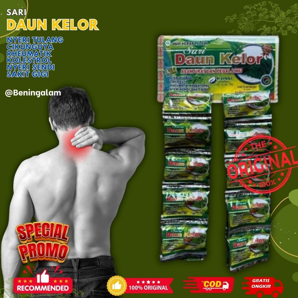 

Kapsul Daun Kelor Renceng Asli Original
