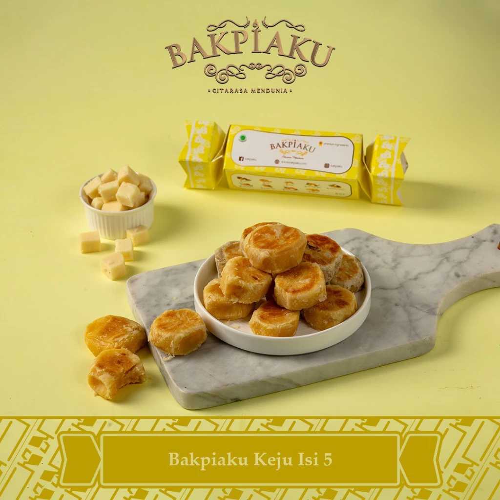 

Bakpia Bakpiaku Khas Jogja isi 5 Pcs