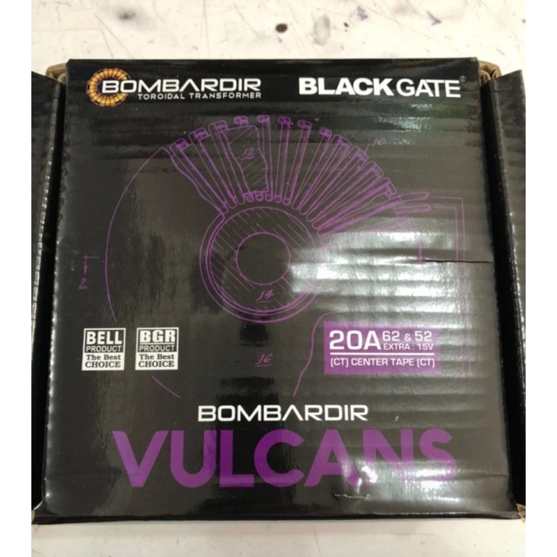 TRAFO DONAT 20A 62V CT VULCAN BOMBARDIR TRAVO TOROID VULCANS BOMBARDIR