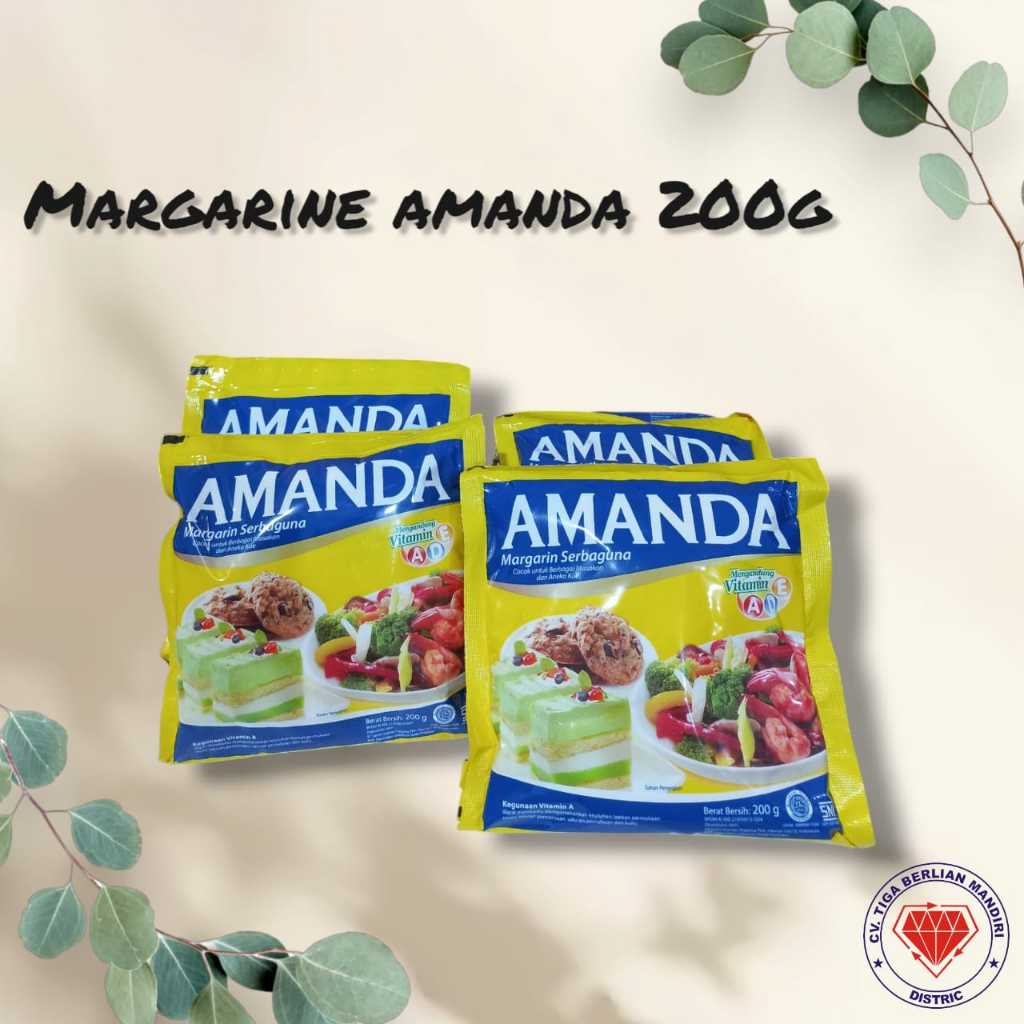 

MARGARIN AMANDA 200GRM/PCS