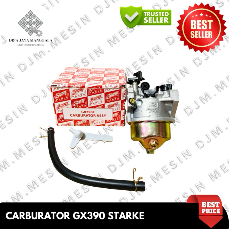 Carburator Karburator Carburetor GX390 (13HP) GX420 ( 15HP) Starke Original Mesin penggerak